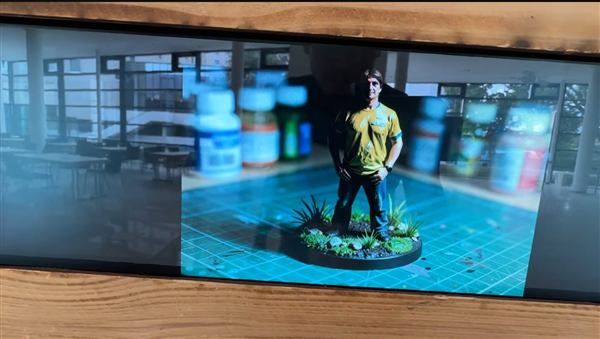 Fotobox Berlin auf der Berlin Con - Gäste als Tabletop-Miniaturen